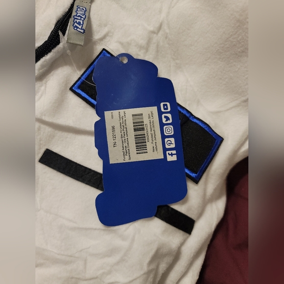 NWT FUNZIEZ! OUTER SPACE ALIEN ONESIE ASTRONAUT ONE PIECE COSTUME - Picture 8 of 11